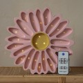 daisy lamp powder pink