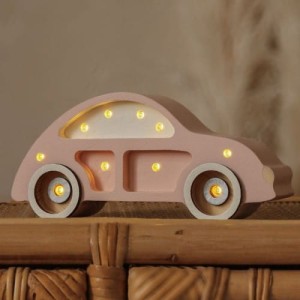 LITTLE LIGHTS - BEETLE MINI LAMP MINI TEA ROSE