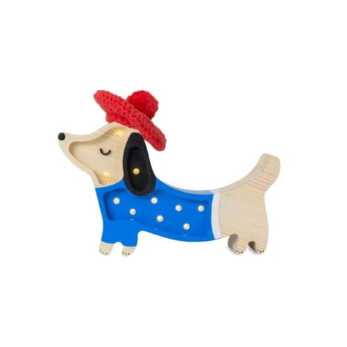 FRENCH STYLE puppy lamp