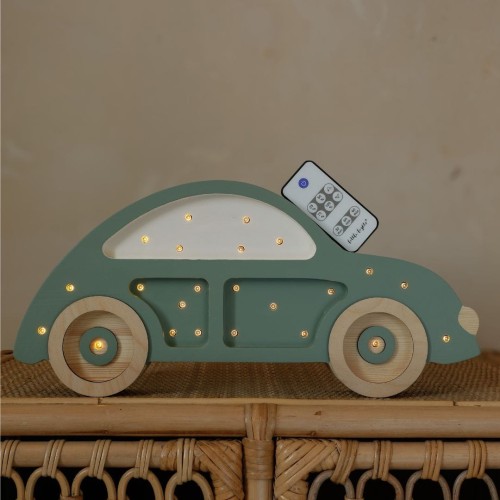 wooden lamp car little lights
