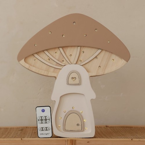 little lights MUSHROOM HOUSE LAMP