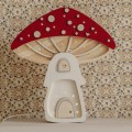 little lights lamp mushroom