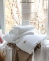 linen baby bedding with filling