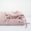 linen baby bedding with filling