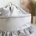 toy basket with frills