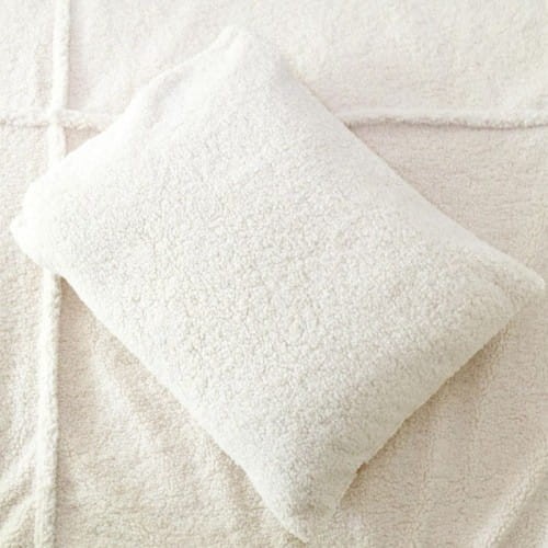 DECORATIVE PILLOW TEDDY CREAM