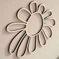 WOODEN ONE-LINE STYLE WALL FLOWERS