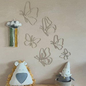 CUT IT NOW - WOODEN ONE-LINE STYLE WALL BUTTERFLIES