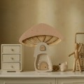 MUSHROOM HOUSE LAMP MARSHMALLOW PINK