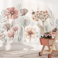 WALL STICKER WILDFLOWERS