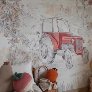 MALUMI - WALLPAPER VINTAGE COUNTRY BOYS