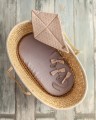 linen moses basket fitted sheet