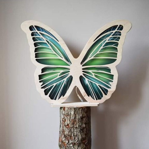 kids night lamp butterfly