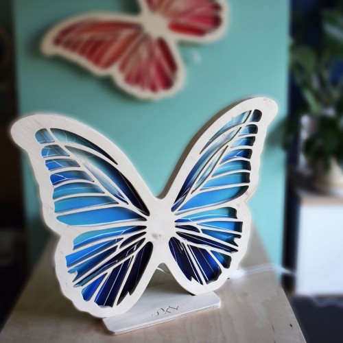 kids night lamp butterfly