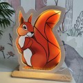 kids night lamp squirrel