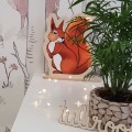 kids night lamp squirrel
