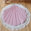play mat velvet shell baby pink