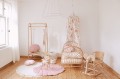 play mat velvet shell baby pink