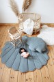 big velvet cusion shell - shaped