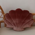 velvet shell pillow cosmis pearl