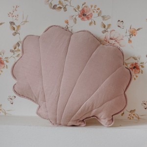MOI MILI - LINEN SHELL PILLOW POWDER PINK