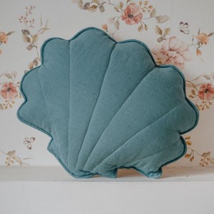 MOI MILI - LINEN SHELL PILLOW EYE OF THE SEA