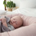 linen baby nest