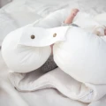 linen baby nest