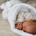 linen baby horn