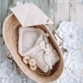 linen baby horn