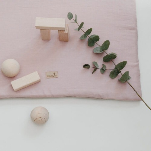 linen play mat