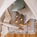 linen play mat