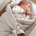 linen baby horn