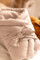 linen baby horn