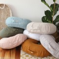 linen feeding pillows