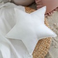 linen star pillow