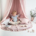 linen star pillow