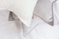 linen star pillow