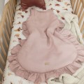 sleeping bag with frills