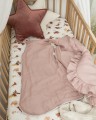 sleeping bag with frills