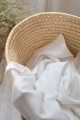 linen baby swaddle