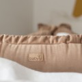 velvet baby nest with bow