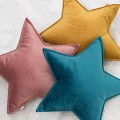 velvet star pillow