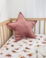 velvet star pillow