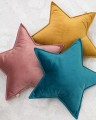 velvet star pillow
