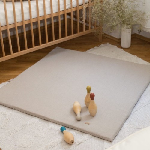 linen play mat
