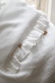 linen baby bedding with filling