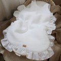 sleeping bag with frills