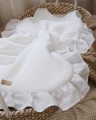 sleeping bag with frills