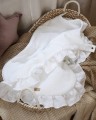 sleeping bag with frills